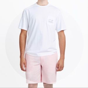MENS VINEYARD VINES PINK CLUB SHORTS.